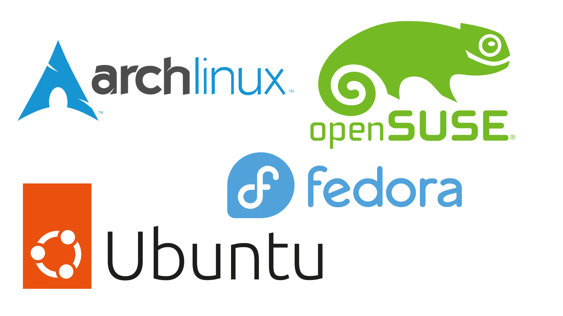 Verschiedene Linux Distributionen